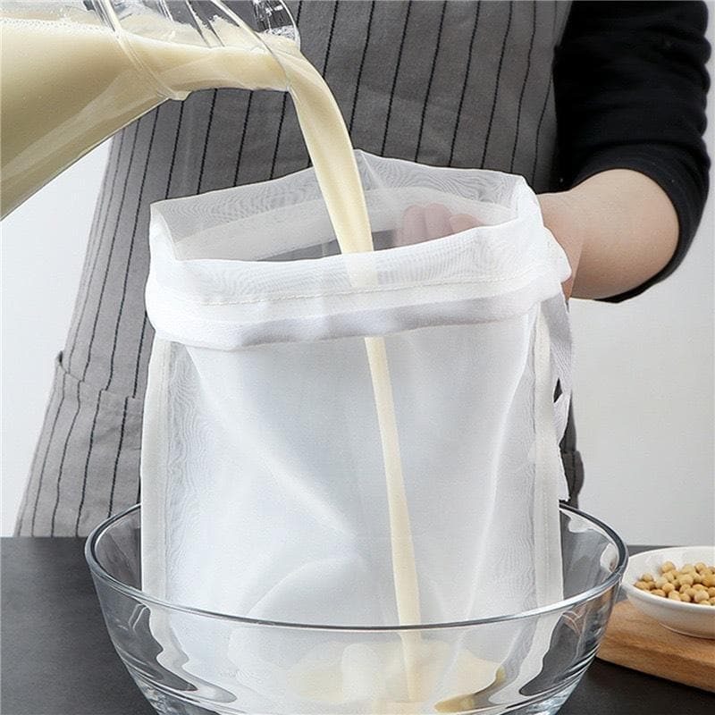 LsCook 30x45cm 100 Mesh Kitchen Soy Milk Filter Bag Ultra-Fine Juice Filter