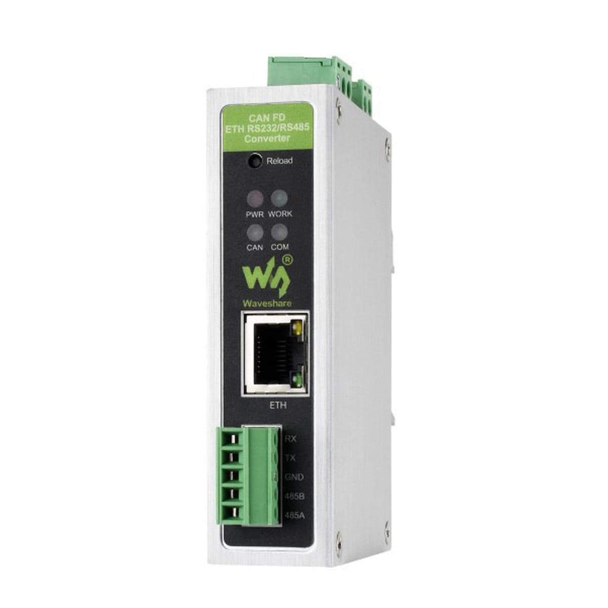 Waveshare CAN FD Protocol Converter CAN FD To ETH/RS232/RS485 Bidirectional Data Communication