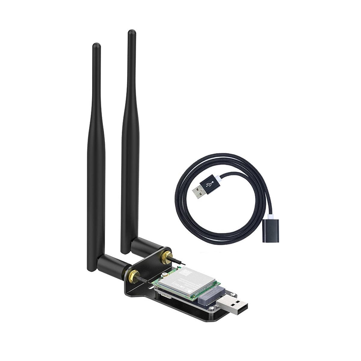Yahboom SIM7600G-H-M2 Global Band 4G LTE Cat4 Cellular Module Telemetry Kit