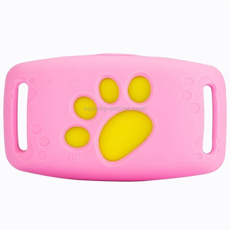 Z8-A Mini Pet Smart Wear GPS Pet Locator Tracking Device (Pink)