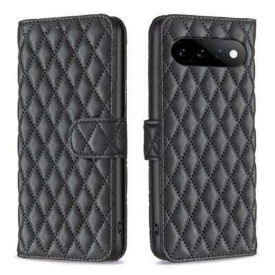 Diamond Lattice Wallet Leather Flip Phone Case, For Google Pixel 11 / 11 Pro, For Google Pixel 9 Pro, For Google Pixel 9, For Google Pixel 8a, For Google Pixel 8 Pro, For Google Pixel 8