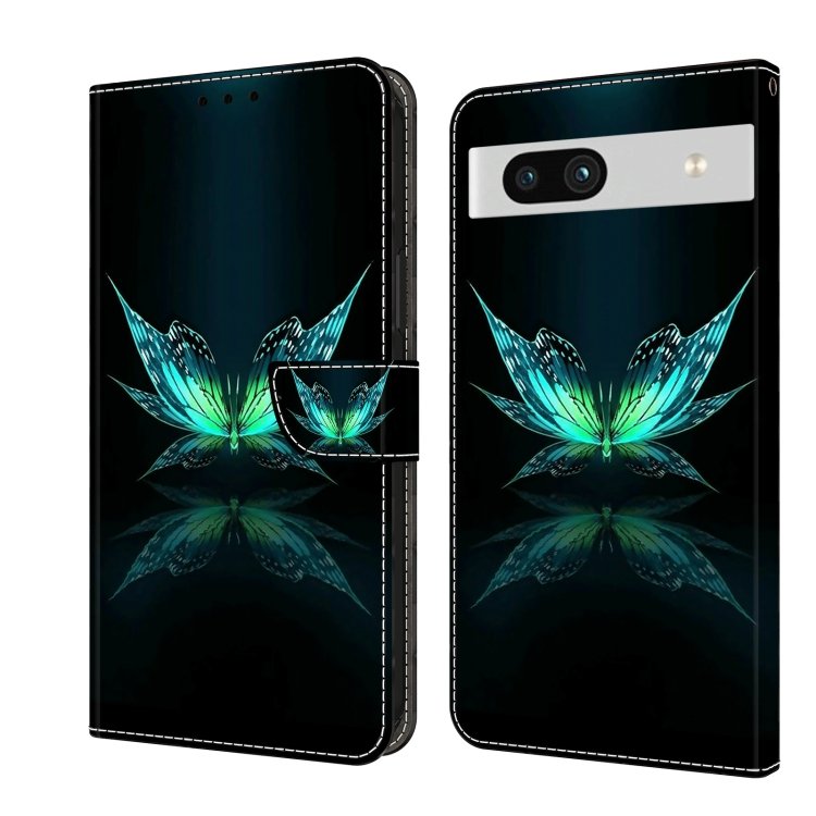 Crystal 3D Shockproof Protective Leather Phone Case, For Google Pixel 7a, For Google Pixel 7 Pro