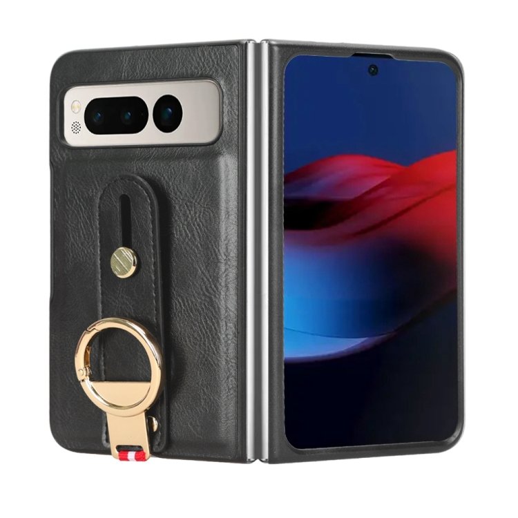 Wristband Leather Back Phone Case, For Google Pixel Fold, For Google Pixel 7a, For Google Pixel 7 Pro, For Google Pixel 7, For Google Pixel 6a, For Google Pixel 6 Pro, For Google Pixel 6