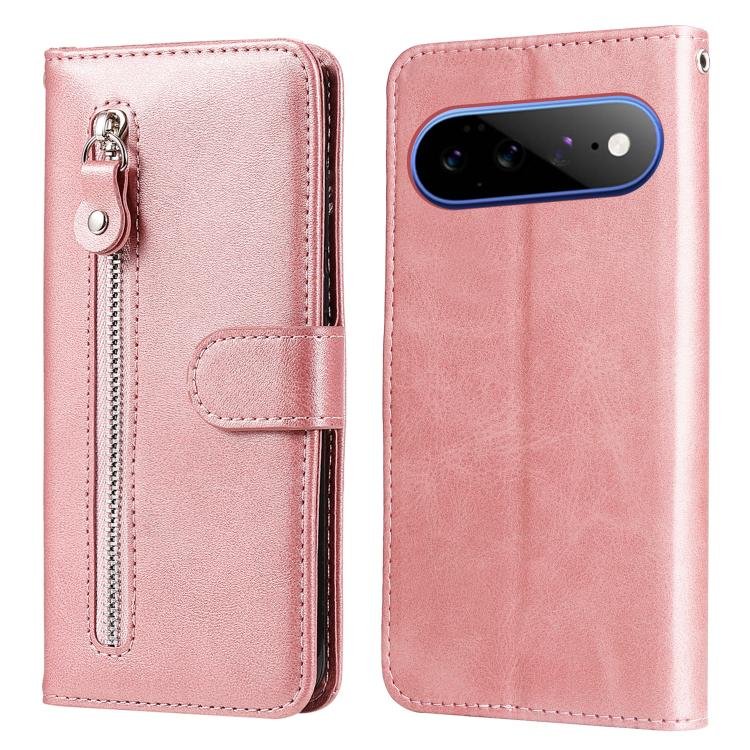 Fashion Calf Texture Zipper Leather Phone Case, For Google Pixel 11 Pro XL, For Google Pixel 11 / Pixel 11 Pro, For Google Pixel 10a, For Google Pixel 9a, For Google Pixel 9 Pro, For Google Pixel 9, For Google Pixel 8a, For Google Pixel 8 Pro…